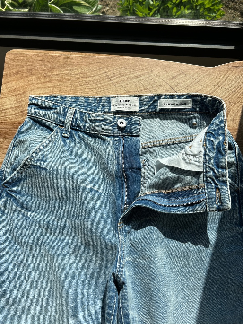 Cotton On Light Blue Carpenter Jeans - Relaxed Fit NWOT